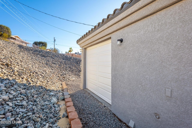 exterior space with fence