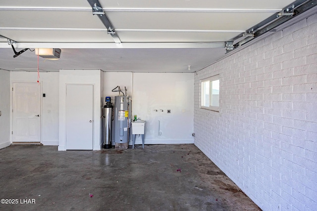 1880 Biscayne Ln, Lake Havasu City, AZ 86403 - garage featuring water heater and a garage door opener