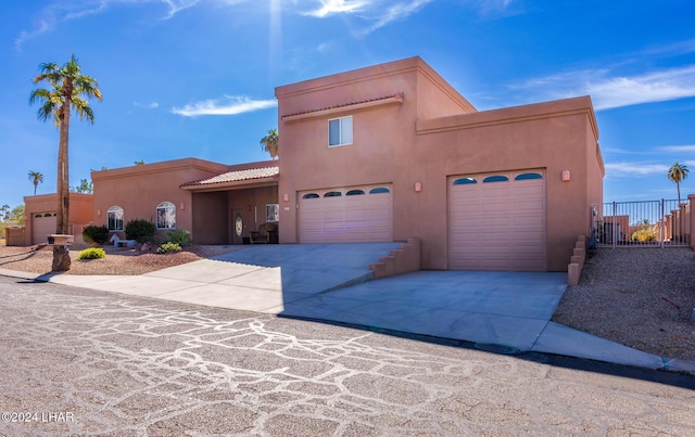 view of southwest-style home