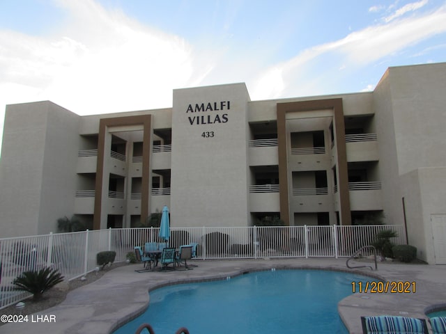 view of pool