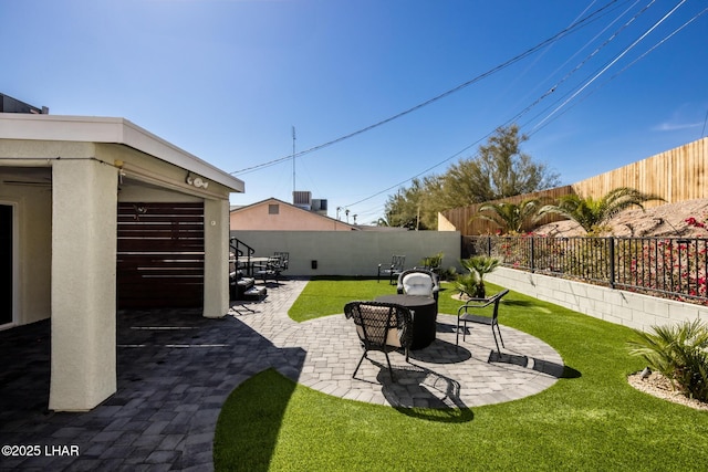 view of patio