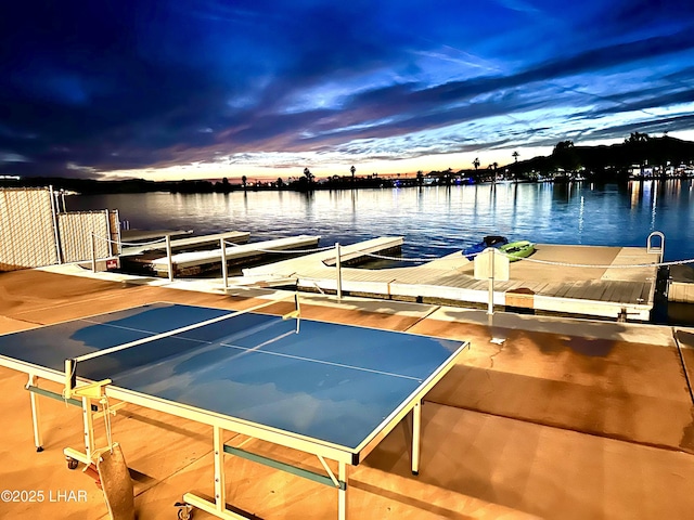 9378 Riverside Dr, Parker, AZ 85344 - dock with a water view