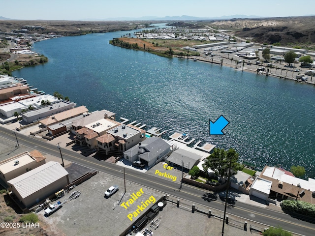 9378 Riverside Dr, Parker, AZ 85344 - aerial view of a large body of water