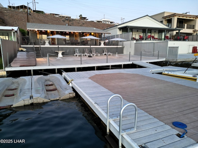 9378 Riverside Dr, Parker, AZ 85344 - view of dock