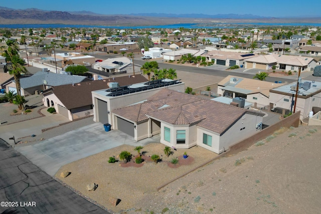 2969 Pony Cir, Lake Havasu City, AZ 86406 - aerial perspective of suburban area featuring a mountainous background
