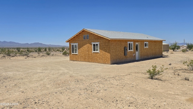 16457 S Lynn Ave, Yucca, AZ 86438 - view of home's exterior with a mountain view