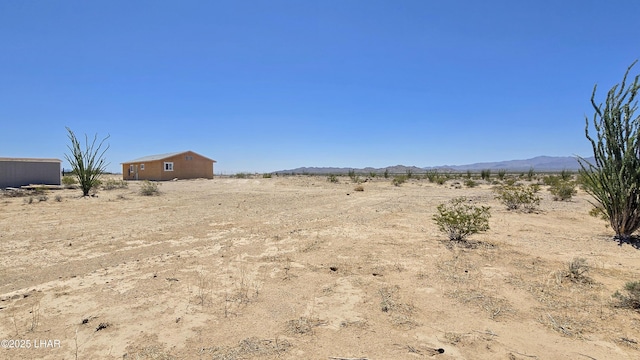 16457 S Lynn Ave, Yucca, AZ 86438 - view of yard with a mountain view and a view of rural / pastoral area