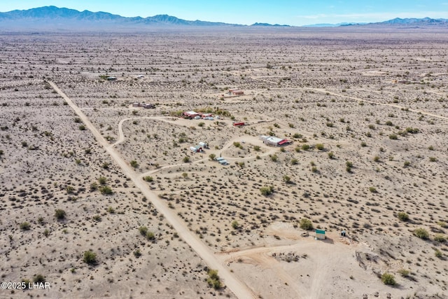 16457 S Lynn Ave, Yucca, AZ 86438 - view of rural area featuring a desert landscape and a mountain backdrop