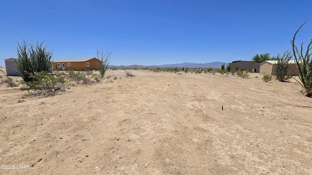 16457 S Lynn Ave, Yucca, AZ 86438 - view of yard featuring a mountain view
