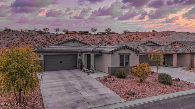 ranch-style house with a garage