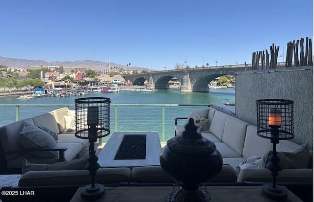 1415 Mcculloch Blvd N Unit 102, Lake Havasu City, AZ 86403 - water view with a mountain view