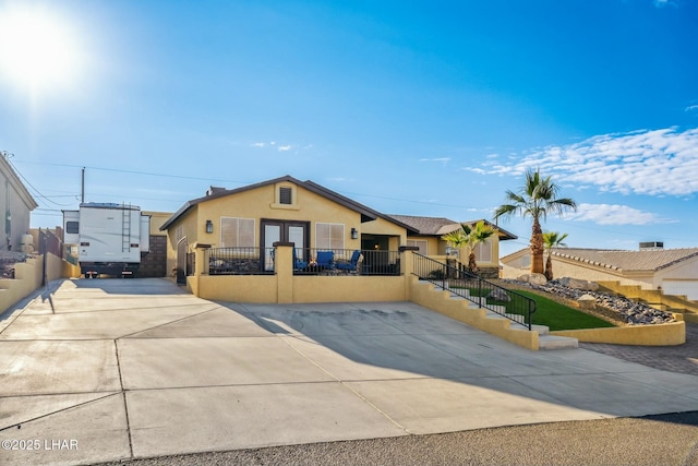 view of ranch-style house