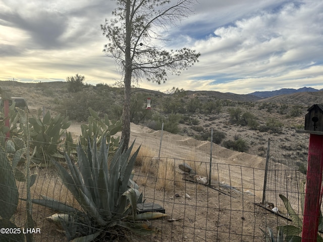 view of mountain feature