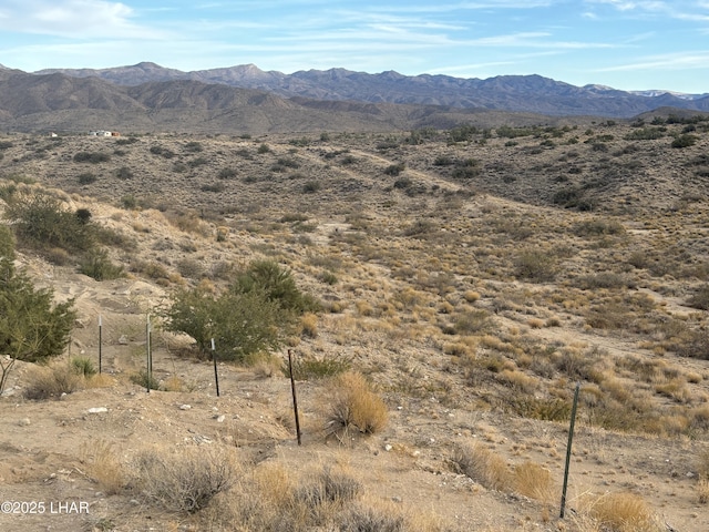 view of mountain feature