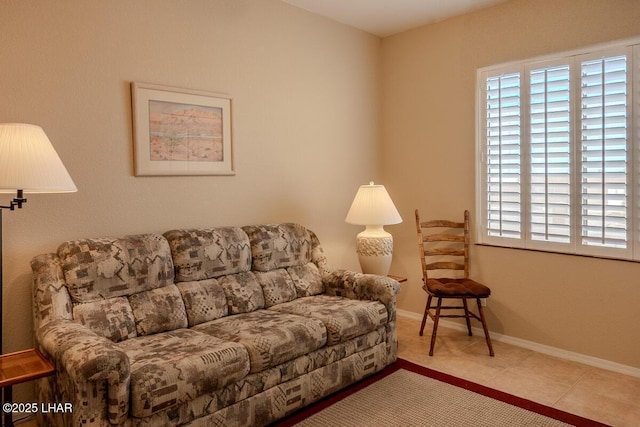 1972 E Bayshore Rd, Lake Havasu City, AZ 86404 - living room with baseboards and tile patterned flooring