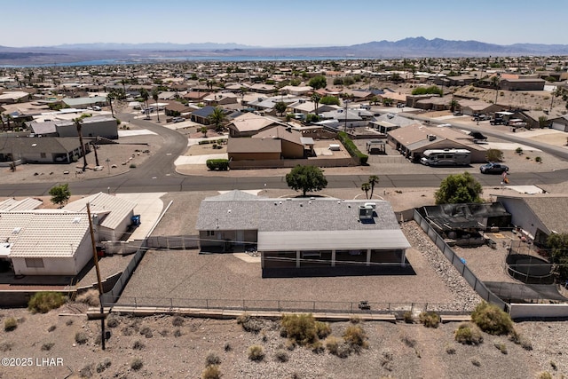 4080 Albacore Dr, Lake Havasu City, AZ 86406 - aerial view of residential area with a mountainous background