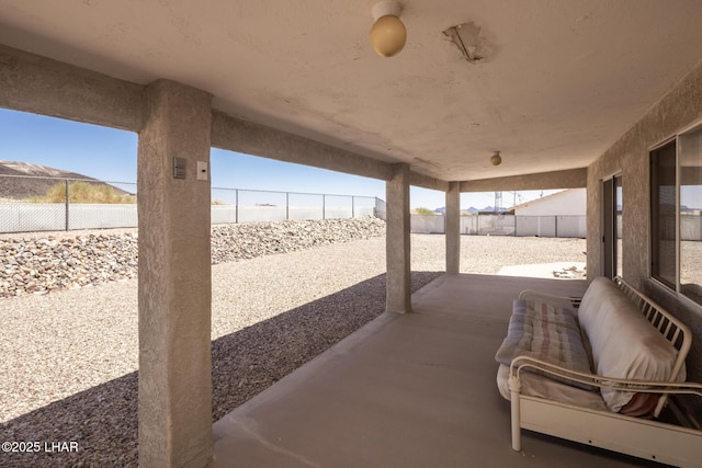 4080 Albacore Dr, Lake Havasu City, AZ 86406 - fenced backyard with a patio