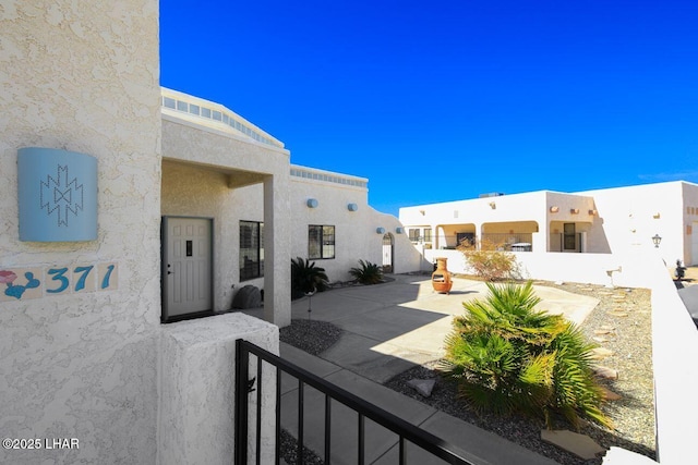 exterior space featuring a patio area