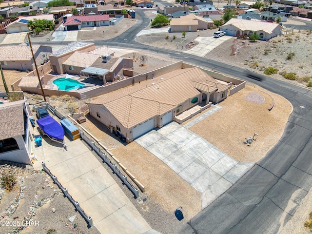 3000 Mirage Dr, Lake Havasu City, AZ 86404 - aerial view of residential area with a pool