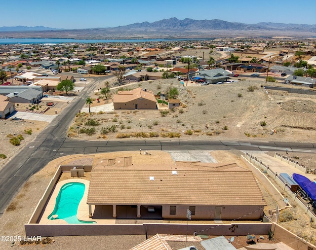 3000 Mirage Dr, Lake Havasu City, AZ 86404 - aerial perspective of suburban area featuring mountains