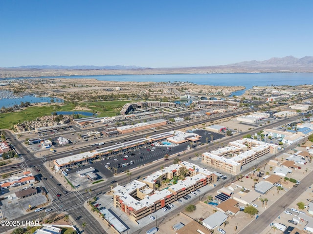 276 Lake Havasu Ave S Unit C19, Lake Havasu City, AZ 86403 - aerial view with a water and mountain view
