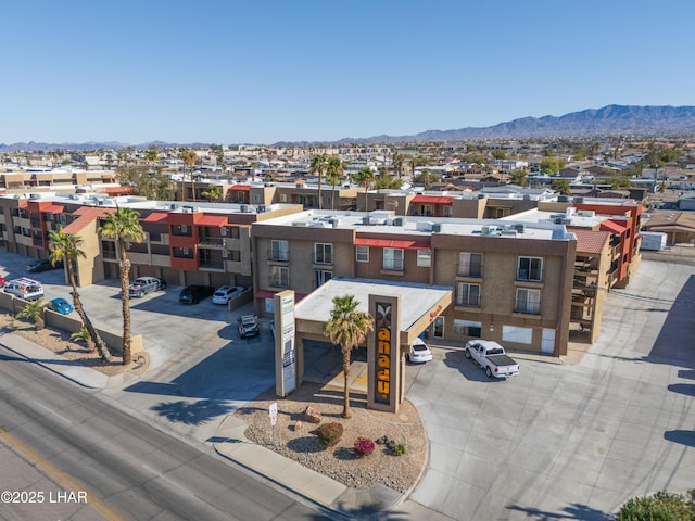 276 Lake Havasu Ave S Unit C19, Lake Havasu City, AZ 86403 - drone / aerial view with a residential view and a mountain view