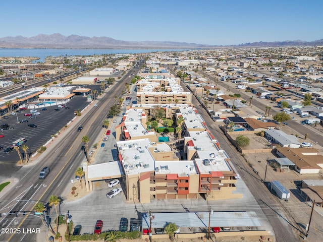 276 Lake Havasu Ave S Unit C19, Lake Havasu City, AZ 86403 - drone / aerial view with a water and mountain view