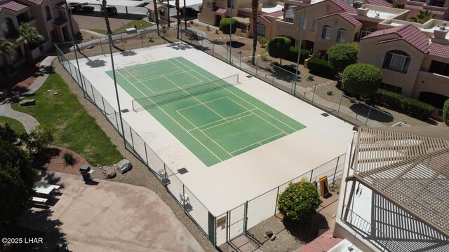 1650 Smoketree Ave S Unit 135, Avenue, Lake Havasu City, AZ 86403 - view of tennis court featuring a residential view