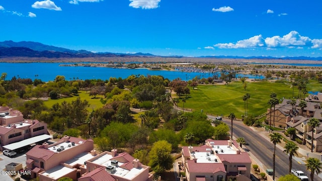 1650 Smoketree Ave S Unit 135, Avenue, Lake Havasu City, AZ 86403 - aerial view of residential area with a water and mountain view