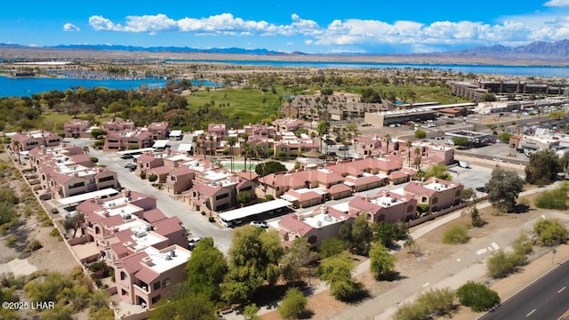 1650 Smoketree Ave S Unit 135, Avenue, Lake Havasu City, AZ 86403 - aerial perspective of suburban area with a water and mountain view