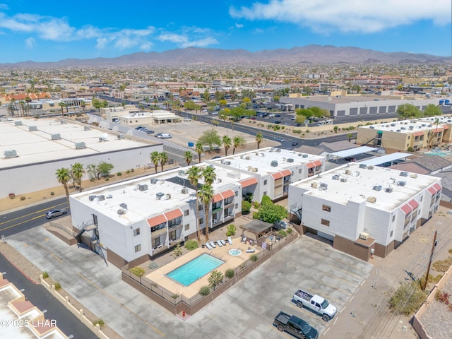 1850 Swanson Ave Unit A16, Lake Havasu City, AZ 86403 - drone / aerial view with a mountain view