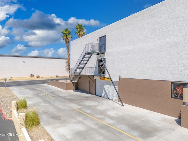 1850 Swanson Ave Unit A16, Lake Havasu City, AZ 86403 - exterior space featuring stucco siding and stairs