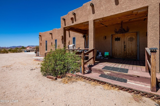 view of entrance to property