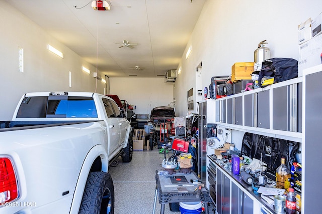 2800 Papeete Dr, Lake Havasu City, AZ 86404 - garage featuring ceiling fan