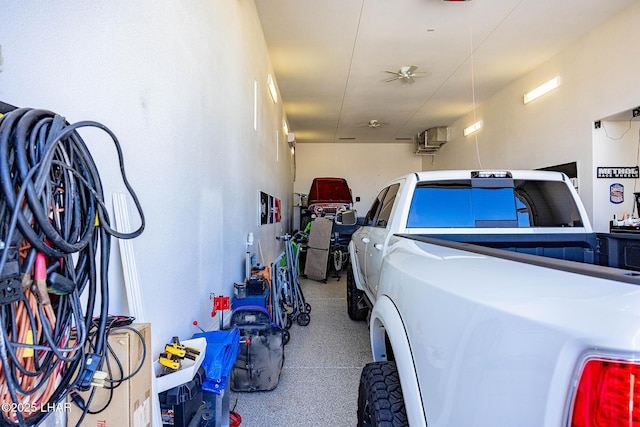 2800 Papeete Dr, Lake Havasu City, AZ 86404 - garage with a ceiling fan
