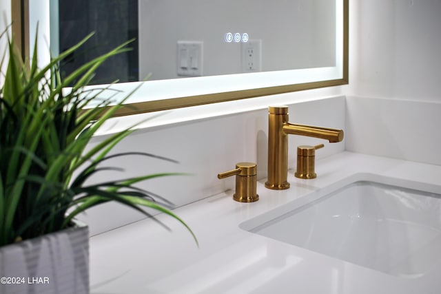 details with a sink