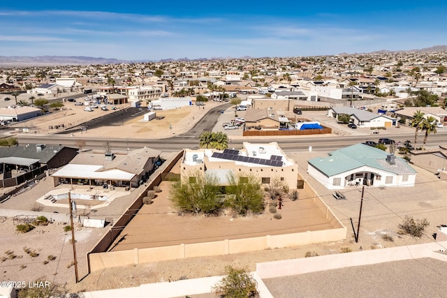 drone / aerial view featuring a residential view