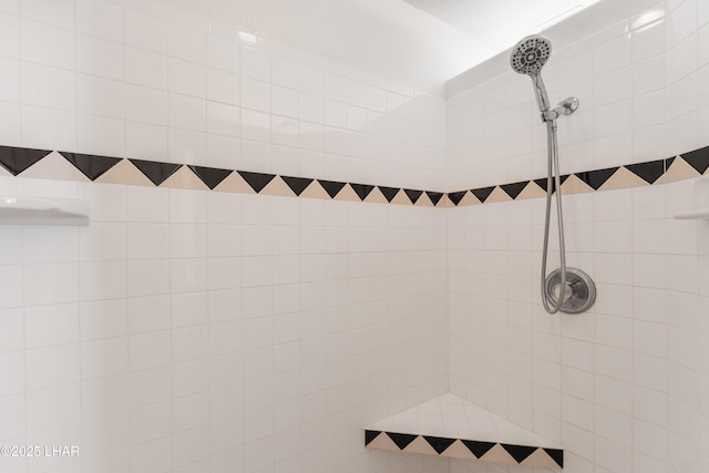 details featuring tiled shower