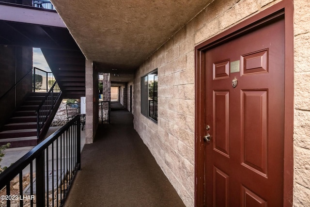 view of hallway