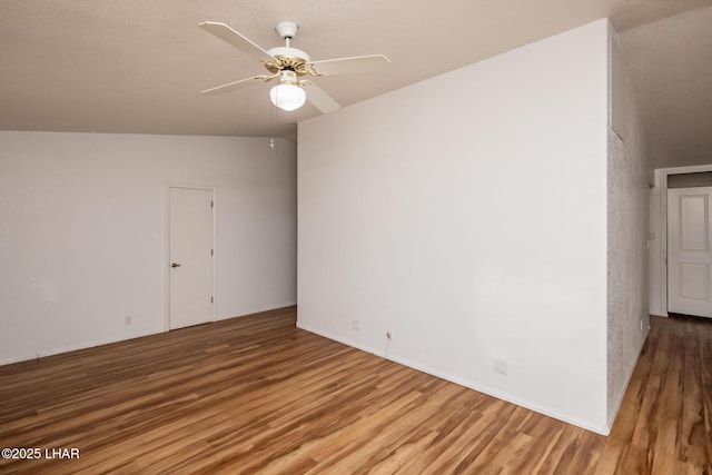 3716 Sloop Ln, Lake Havasu City, AZ 86406 - empty room with wood finished floors and ceiling fan