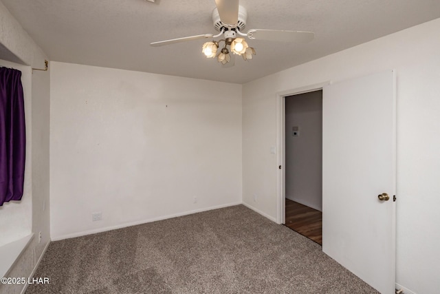 3716 Sloop Ln, Lake Havasu City, AZ 86406 - spare room featuring carpet and ceiling fan