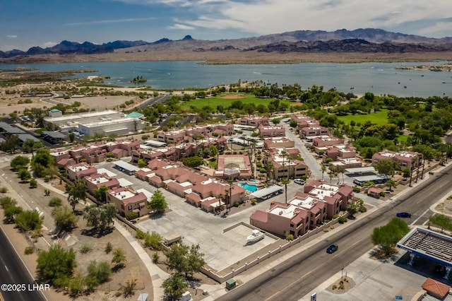 1650 Smoketree Ave S Unit 119, Lake Havasu City, AZ 86403 - aerial view with a water and mountain view