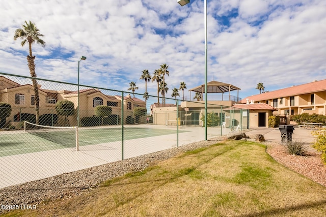 1650 Smoketree Ave S Unit 119, Lake Havasu City, AZ 86403 - view of tennis court featuring fence and a residential view