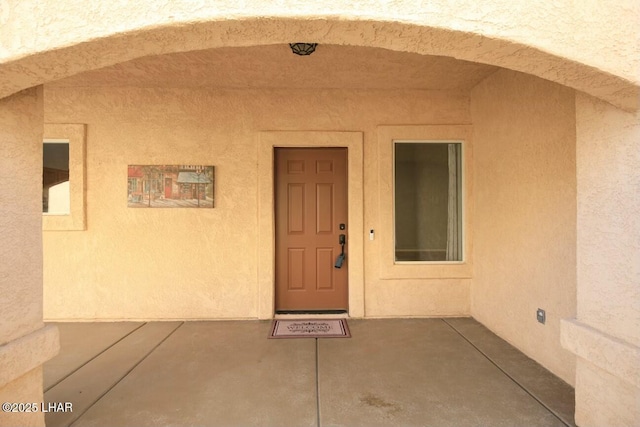 view of entrance to property