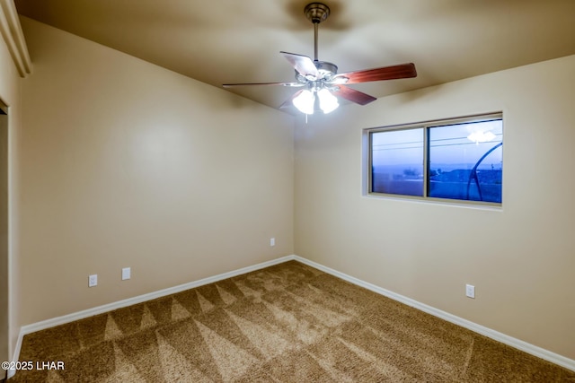 879 Window Rock Plz, Lake Havasu City, AZ 86406 - unfurnished room featuring carpet flooring and a ceiling fan