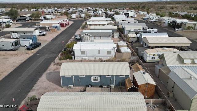 bird's eye view featuring a residential view