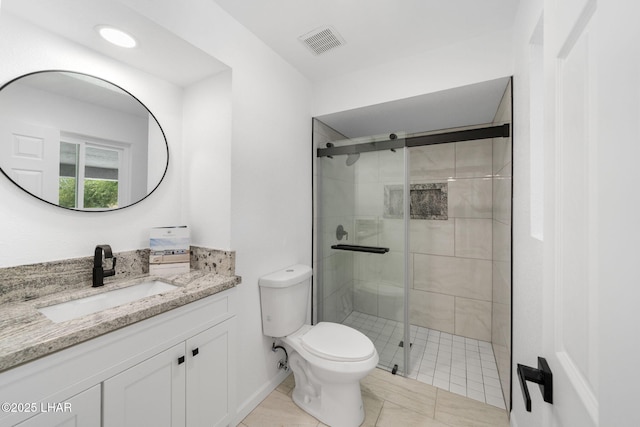 2870 Cisco Dr S, Lake Havasu City, AZ 86403 - bathroom featuring vanity and a stall shower