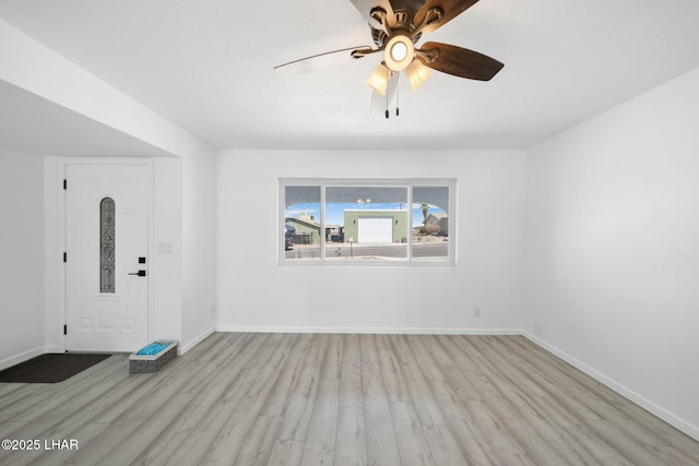 2870 Cisco Dr S, Lake Havasu City, AZ 86403 - entrance foyer with wood finished floors and a ceiling fan