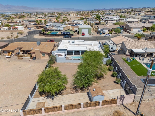 2870 Cisco Dr S, Lake Havasu City, AZ 86403 - aerial perspective of suburban area featuring a mountainous background