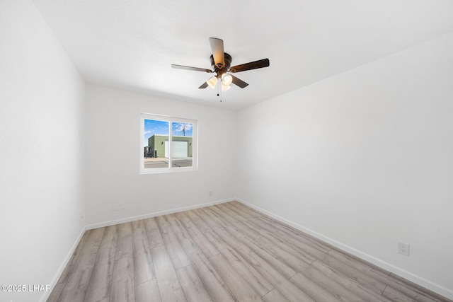 2870 Cisco Dr S, Lake Havasu City, AZ 86403 - empty room with light wood-type flooring and a ceiling fan